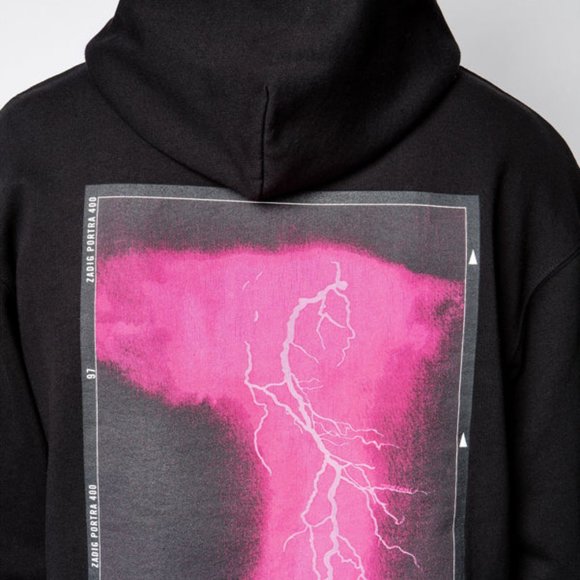 NWT Zadig & Voltraire Sanchi Photoprint CDF Sweatshirt, Size XS, S, M - Picture 5 of 6